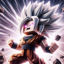 Ícone de Pixel Cube Z Super Warriors